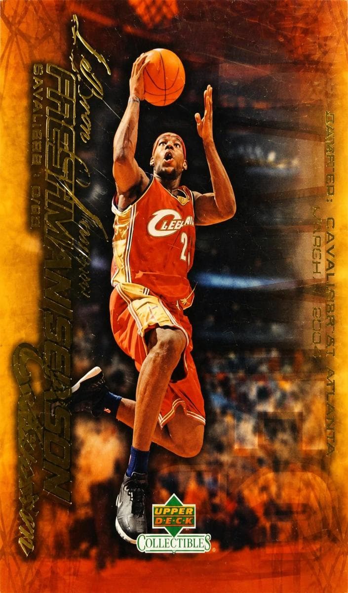 Lebron James 2004 upper-deck Collectibles Lebron James Freshman Season