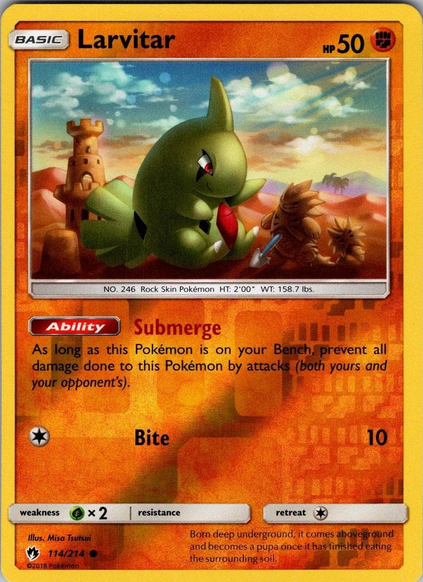 Larvitar 2018 Pokemon