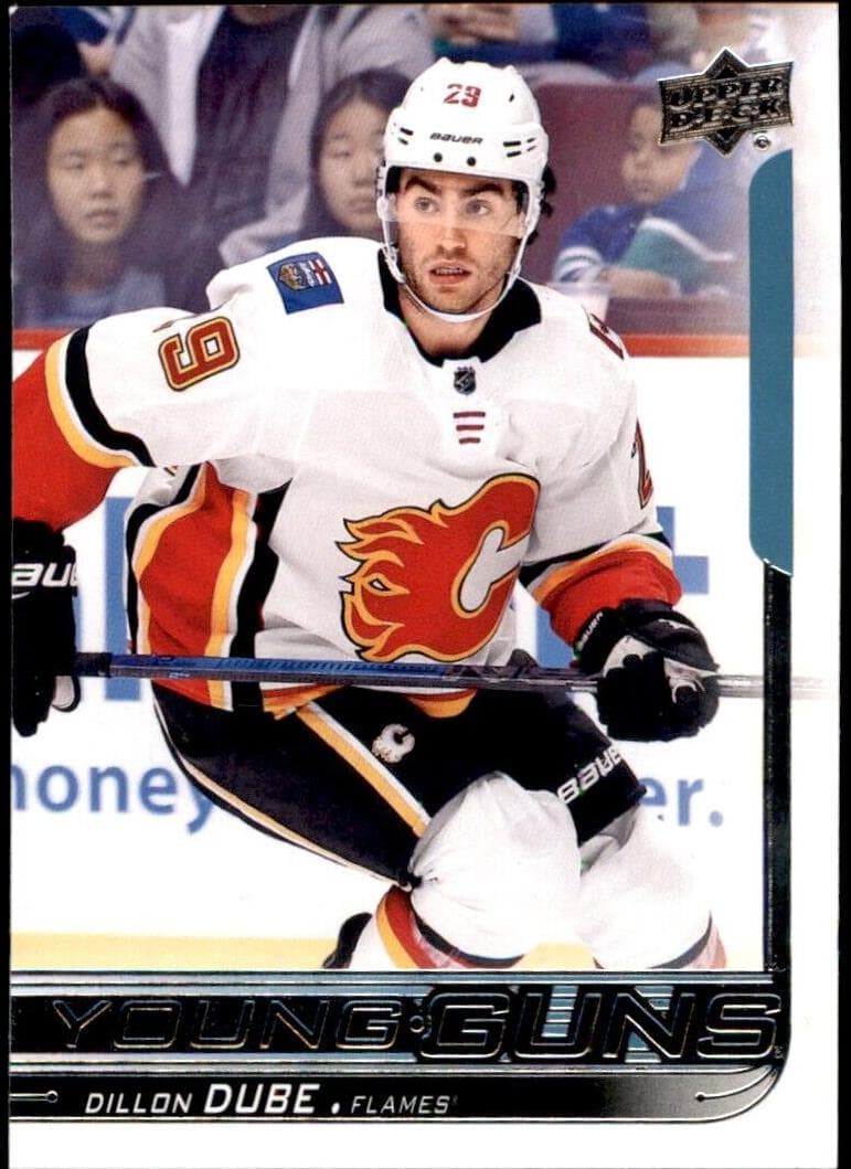 Dillon Dube trading card