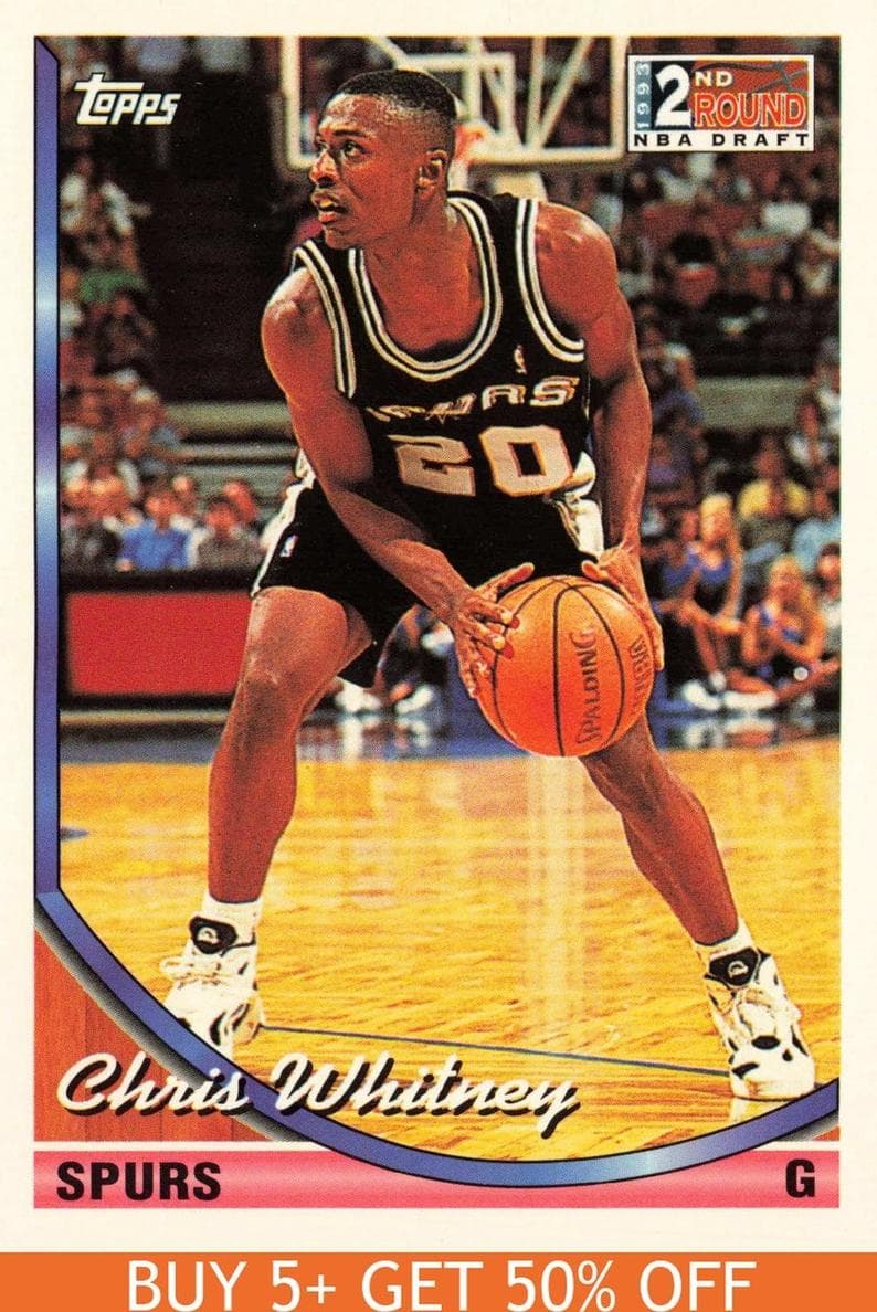 Chris Whitney 1993 topps Topps