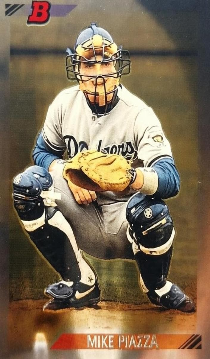 Mike Piazza 2002 bowman Bowman Chrome