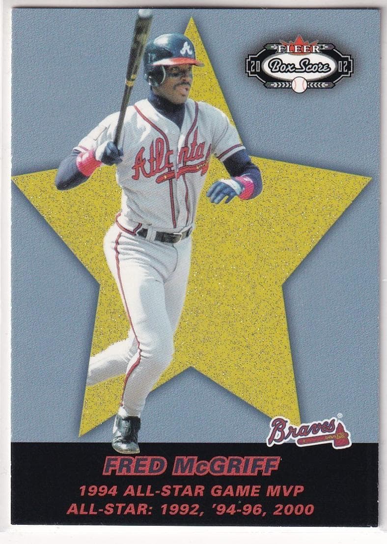 Fred McGriff 2002 fleer