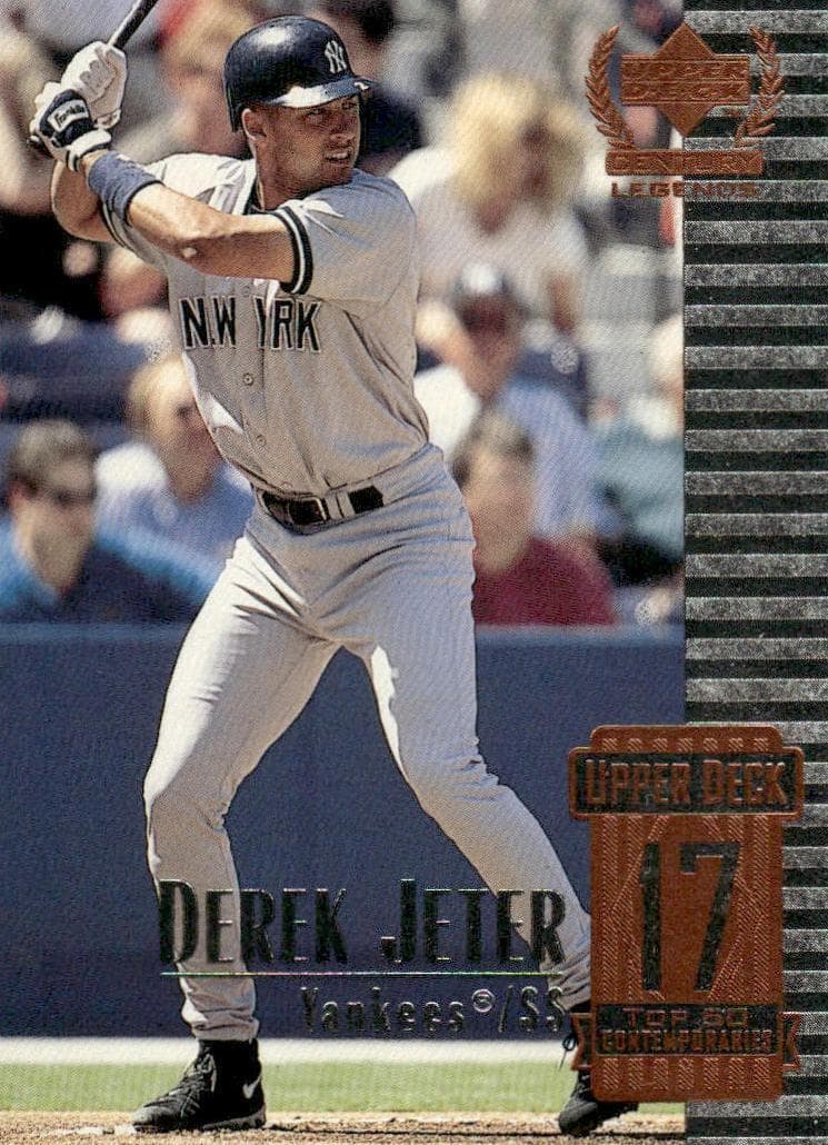 Derek Jeter 1999 upper-deck Upper Deck Century Legends