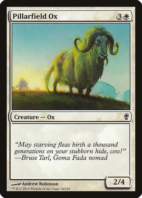 Pillarfield Ox #76