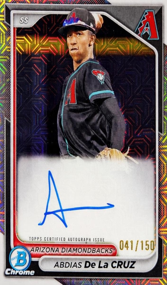 Abdias De La Cruz trading card