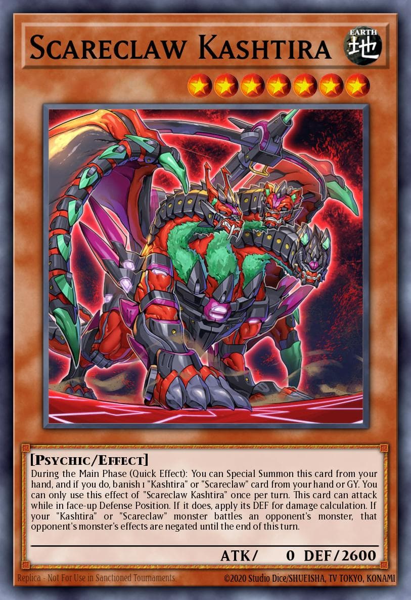 Scareclaw Kashtira #PHHY-EN007