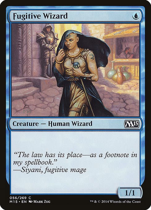 Fugitive Wizard 2014 Magic: The Gathering M15