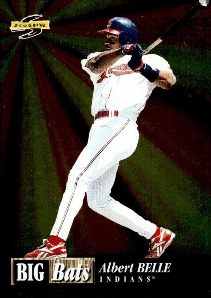 Albert Belle 1996 leaf Leaf