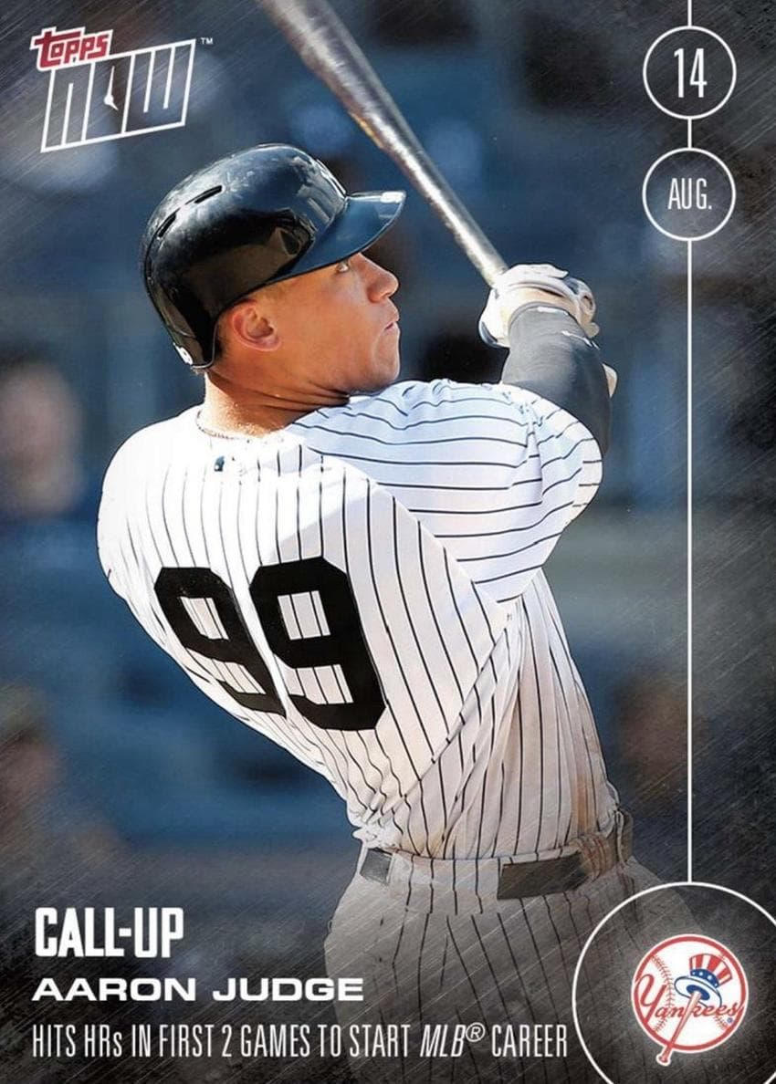 Aaron Judge 2016 topps