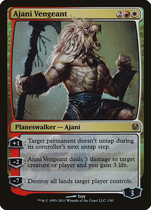 Ajani Vengeant 2008 Magic: The Gathering Shards of Alara