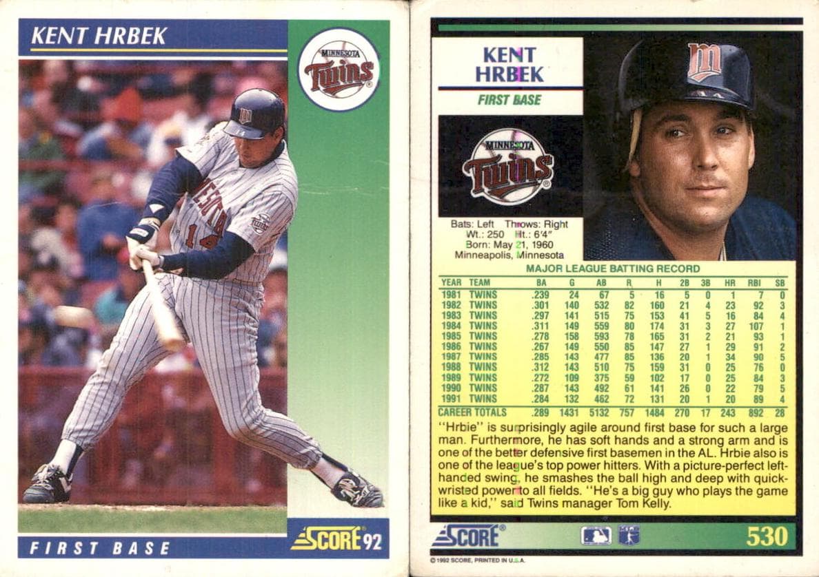 Kent Hrbek #530