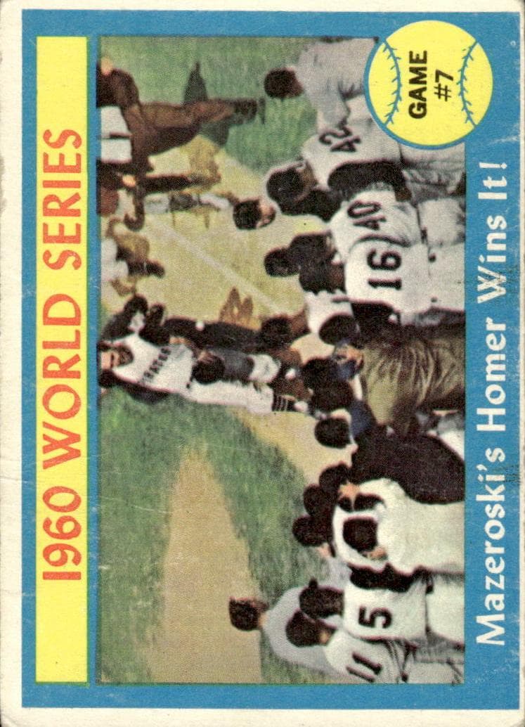 1960 World Series Game #7 - Mazeroski's Homer Wins It! #312