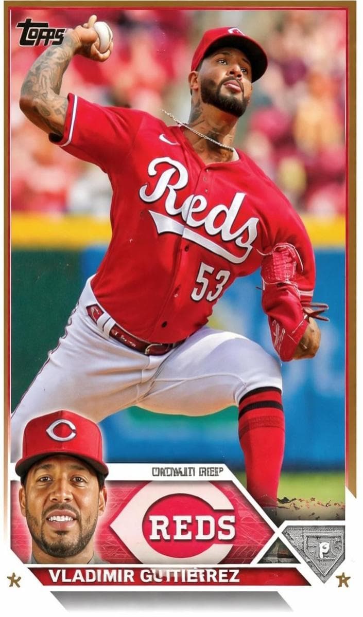 Vladimir Gutierrez trading card