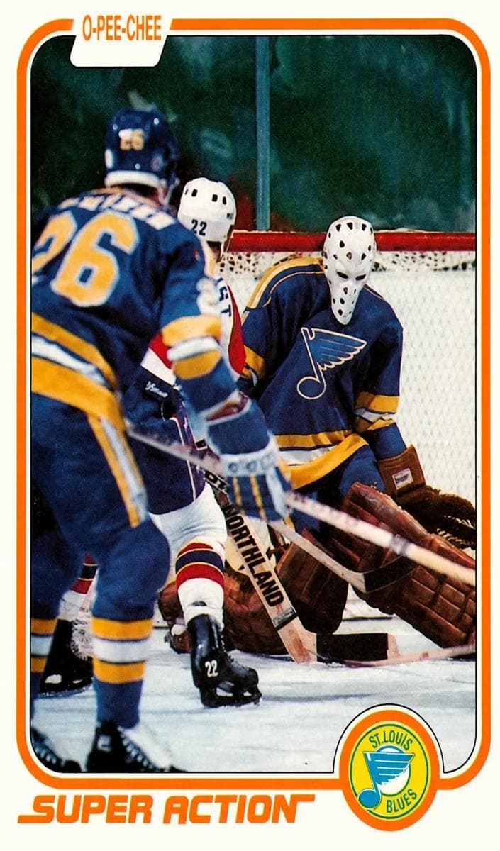 Mike Liut 1981 topps O-Pee-Chee