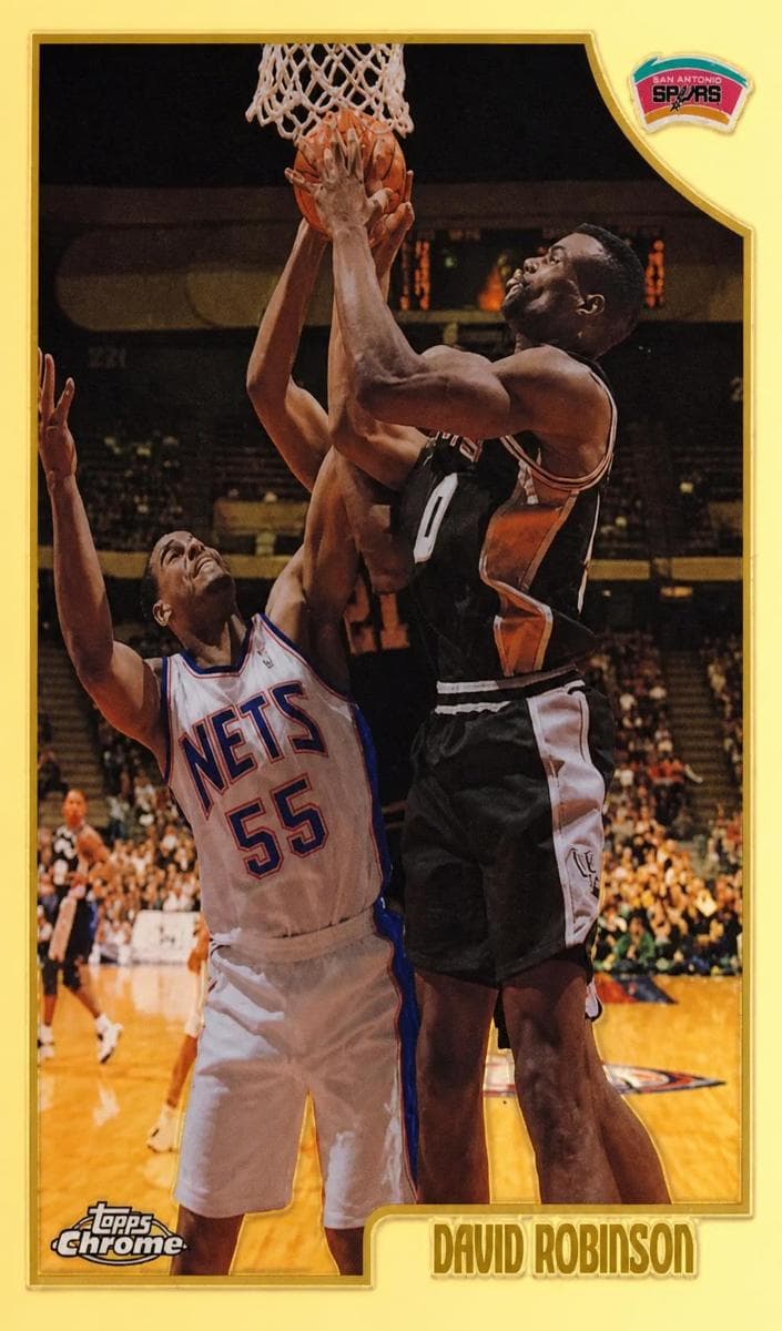 David Robinson 1998 topps Topps Chrome