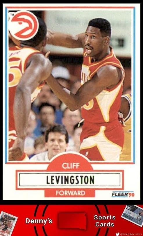 Cliff Levingston 1990 fleer Fleer