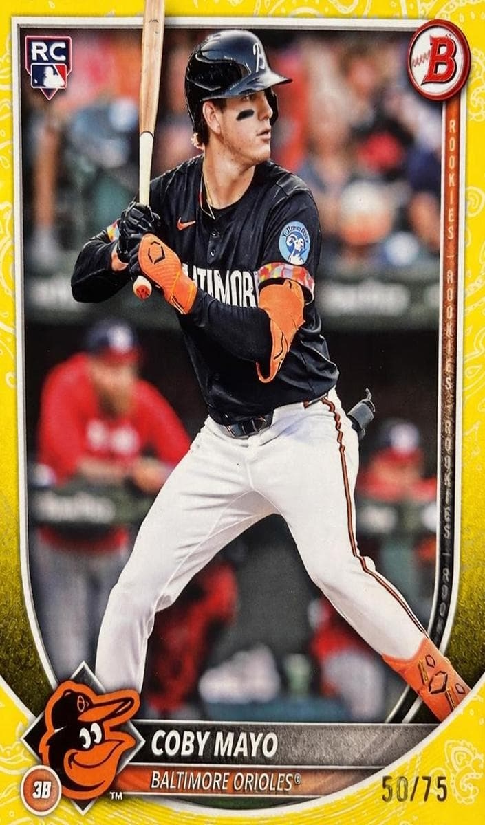 Coby Mayo 2025 bowman Bowman