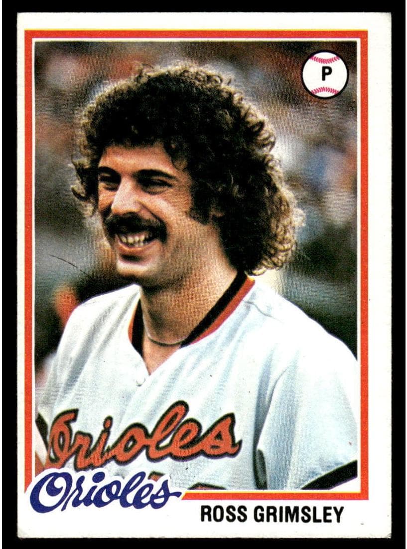 Ross Grimsley 1978 topps Topps
