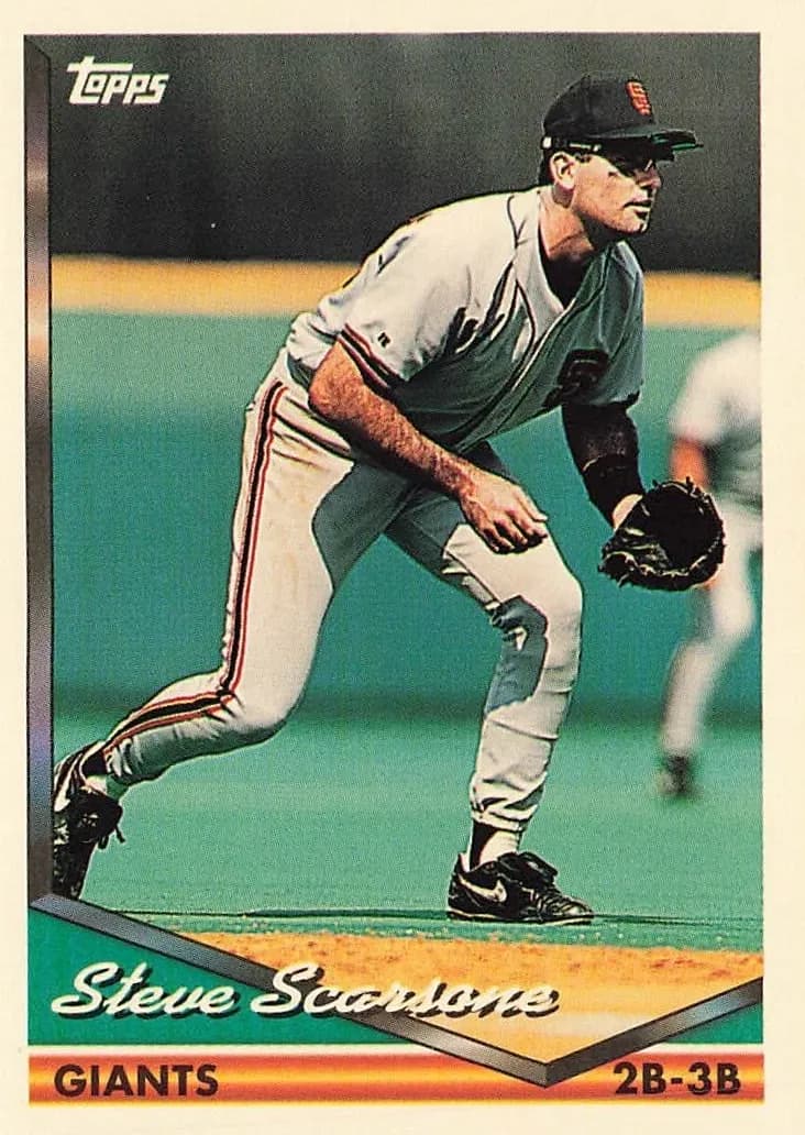 Steve Scarsone 1994 topps Topps