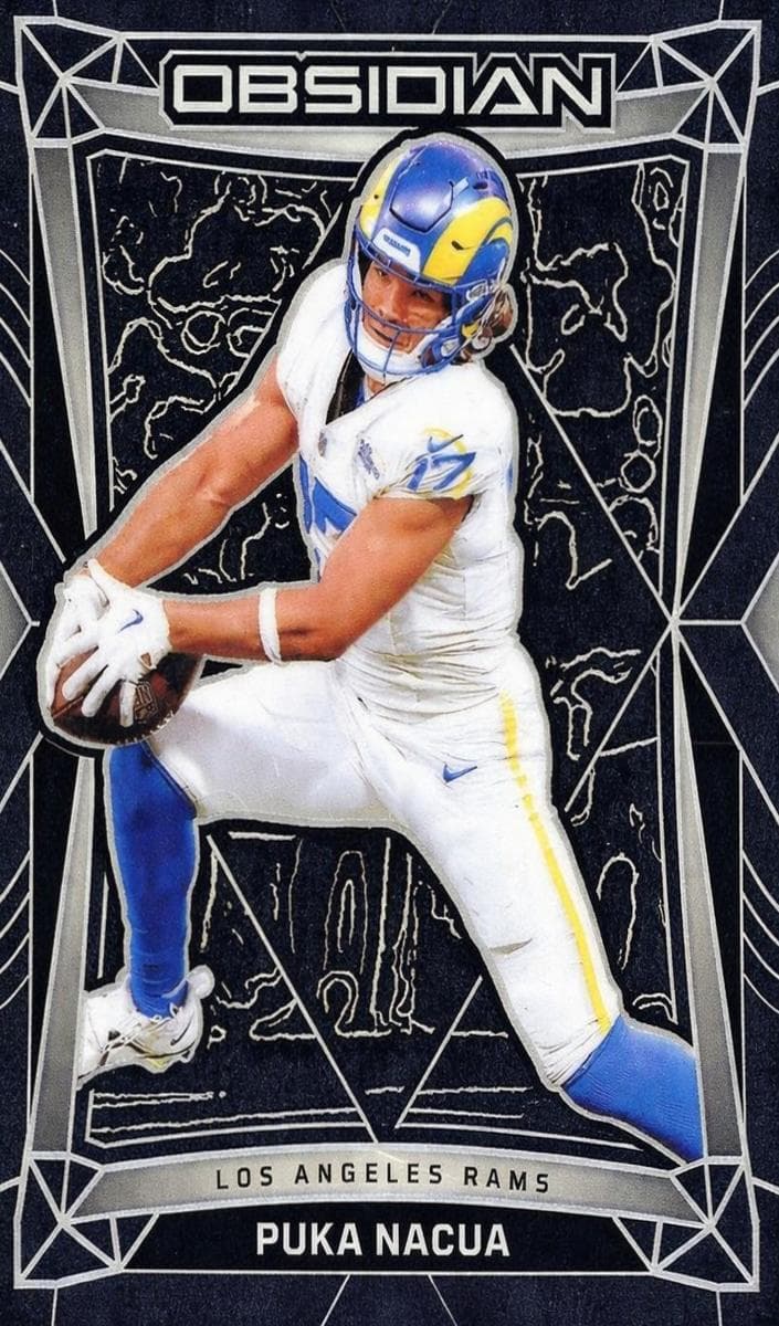 Puka Nacua 2024 panini Obsidian