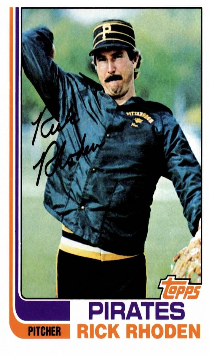 Rick Rhoden 1982 topps Topps