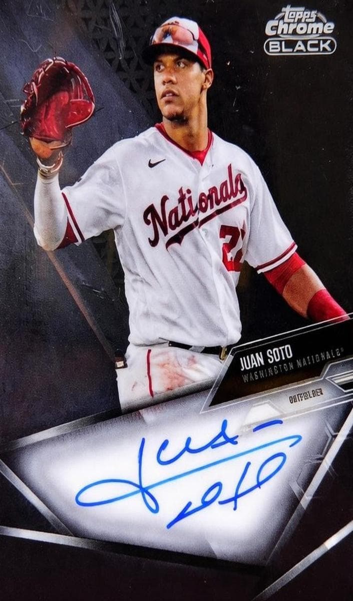 Juan Soto 2021 topps