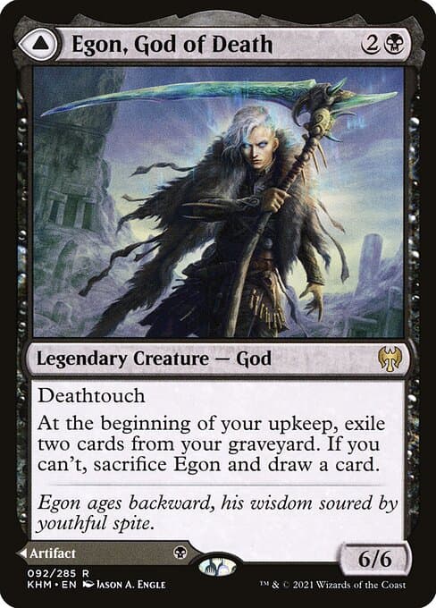 Egon, God of Death & Throne of Death 2021 Magic: The Gathering Kaldheim