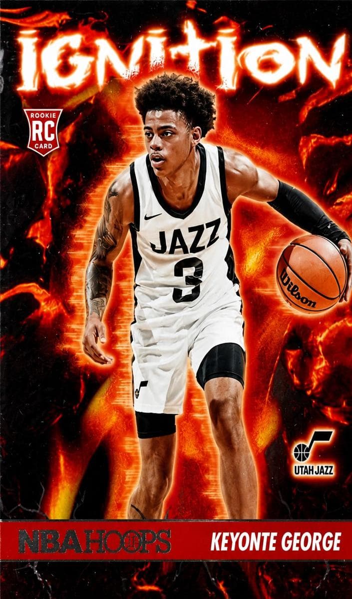 Keyonte George 2023 panini Hoops