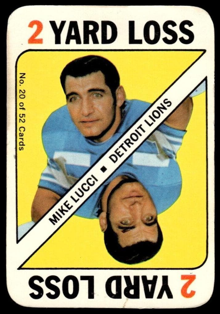 Mike Lucci 1971 topps