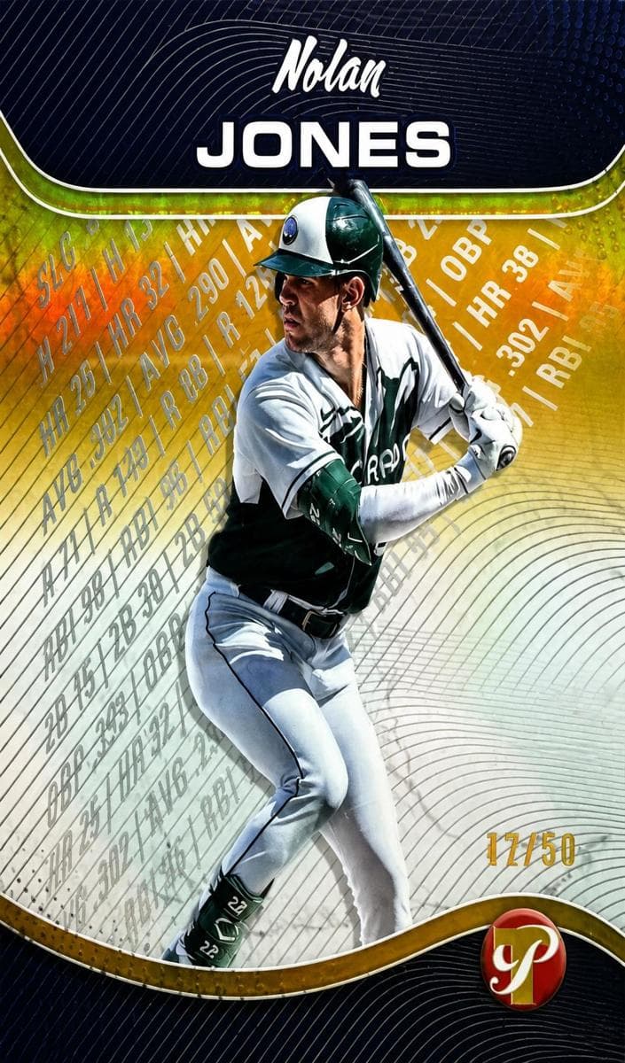 Nolan Jones 2024 topps Topps Pristine