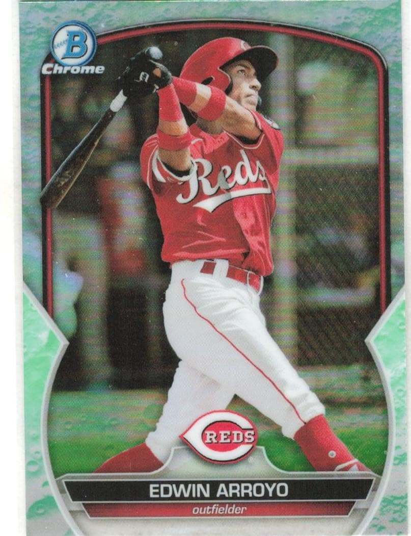 Edwin Arroyo trading card