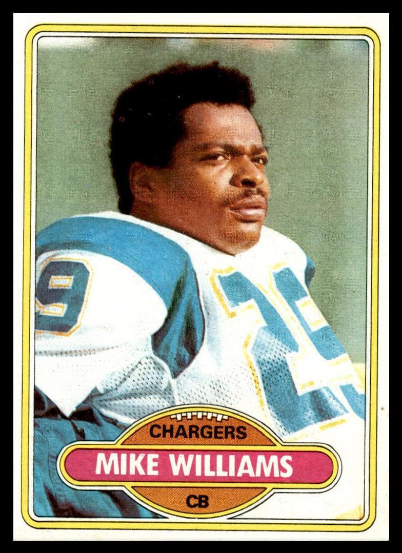 Mike Williams 1980 topps Topps