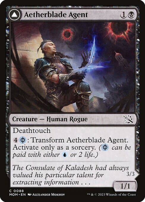 Aetherblade Agent // Gitaxian Mindstinger #88