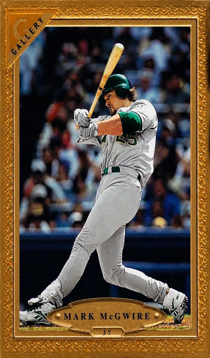 Mark McGwire 1997 topps Topps Gallery
