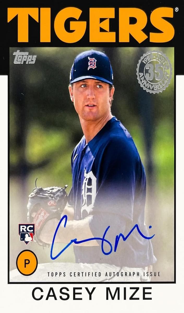 Casey Mize 2021 topps Topps