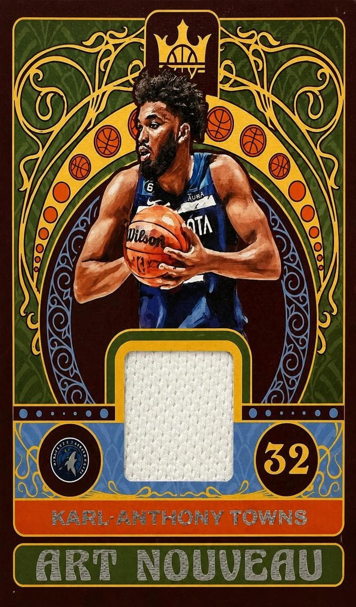 Karl-Anthony Towns 2022 panini Panini Court Kings