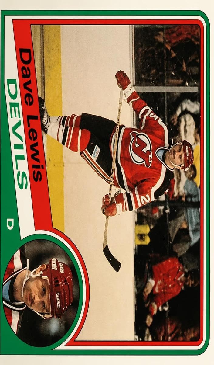 Dave Lewis trading card