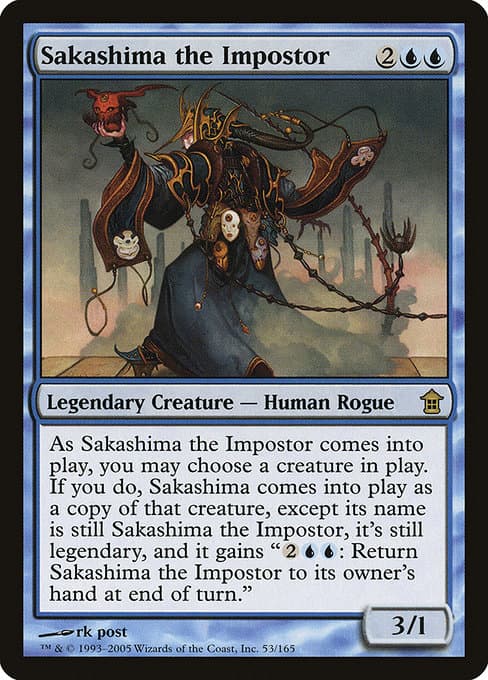 Sakashima the Impostor 2005 Magic: The Gathering