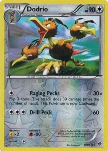 Dodrio trading card