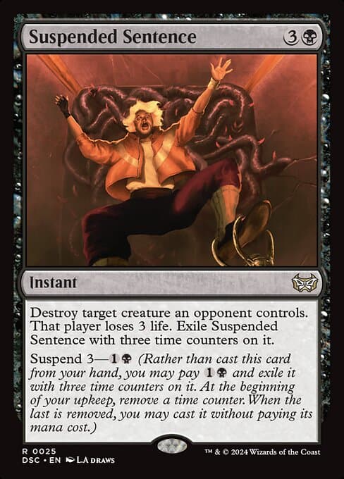 Suspended Sentence 2024 Magic: The Gathering Duskmourn: House of Horror Commander