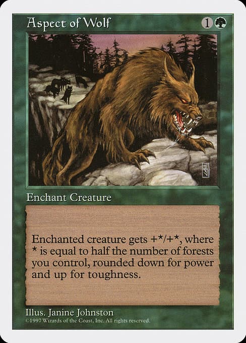 Aspect of Wolf #186
