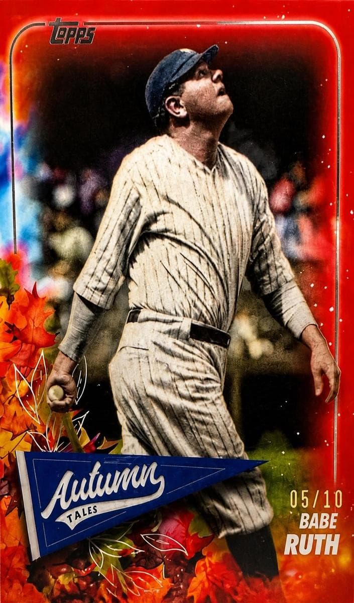 Babe Ruth 2024 topps Topps Update