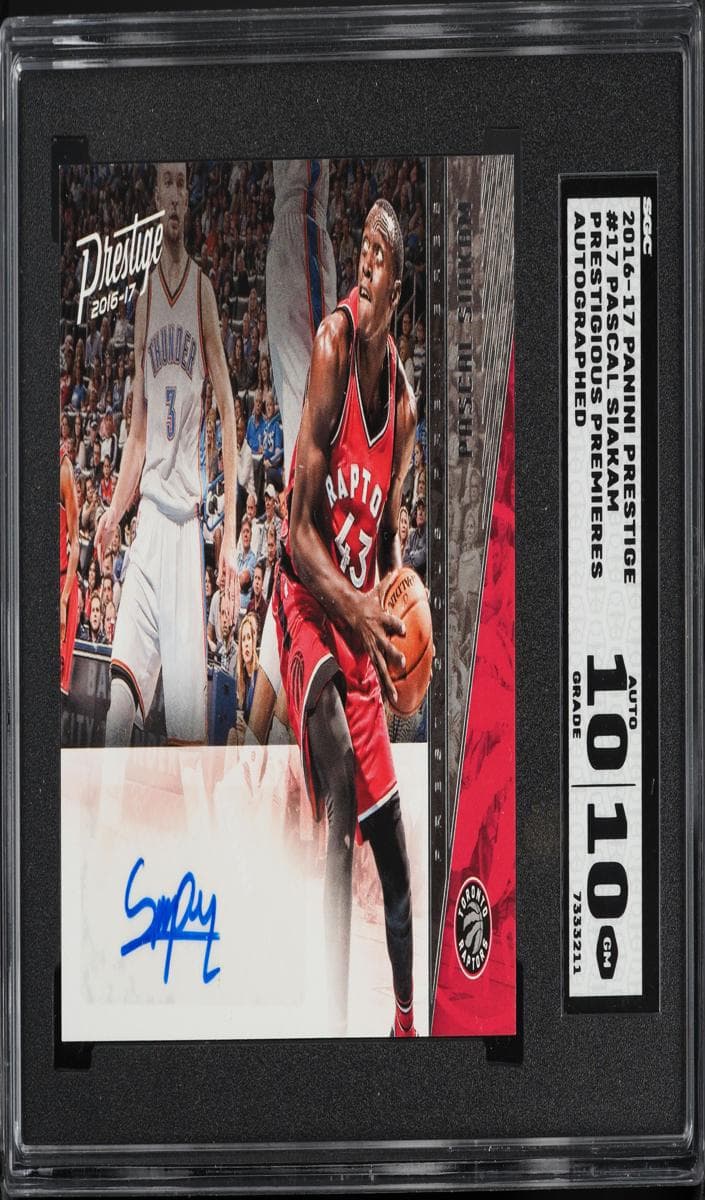 Pascal Siakam 2016 panini