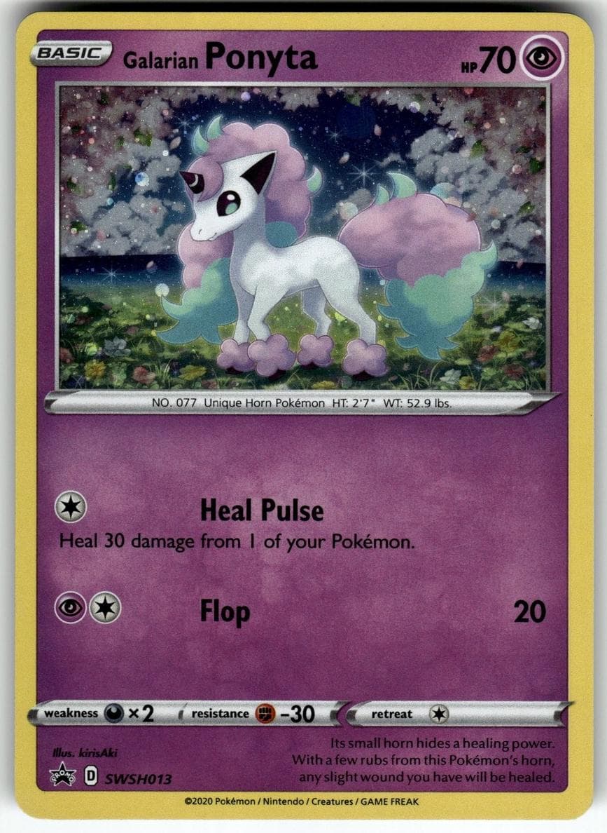 Galarian Ponyta #swsh013