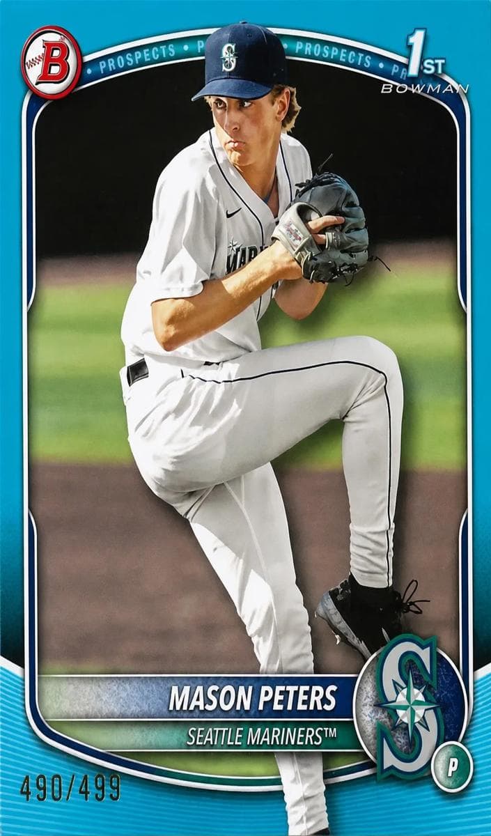 Mason Peters trading card