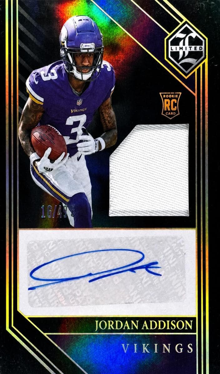 Jordan Addison 2023 panini