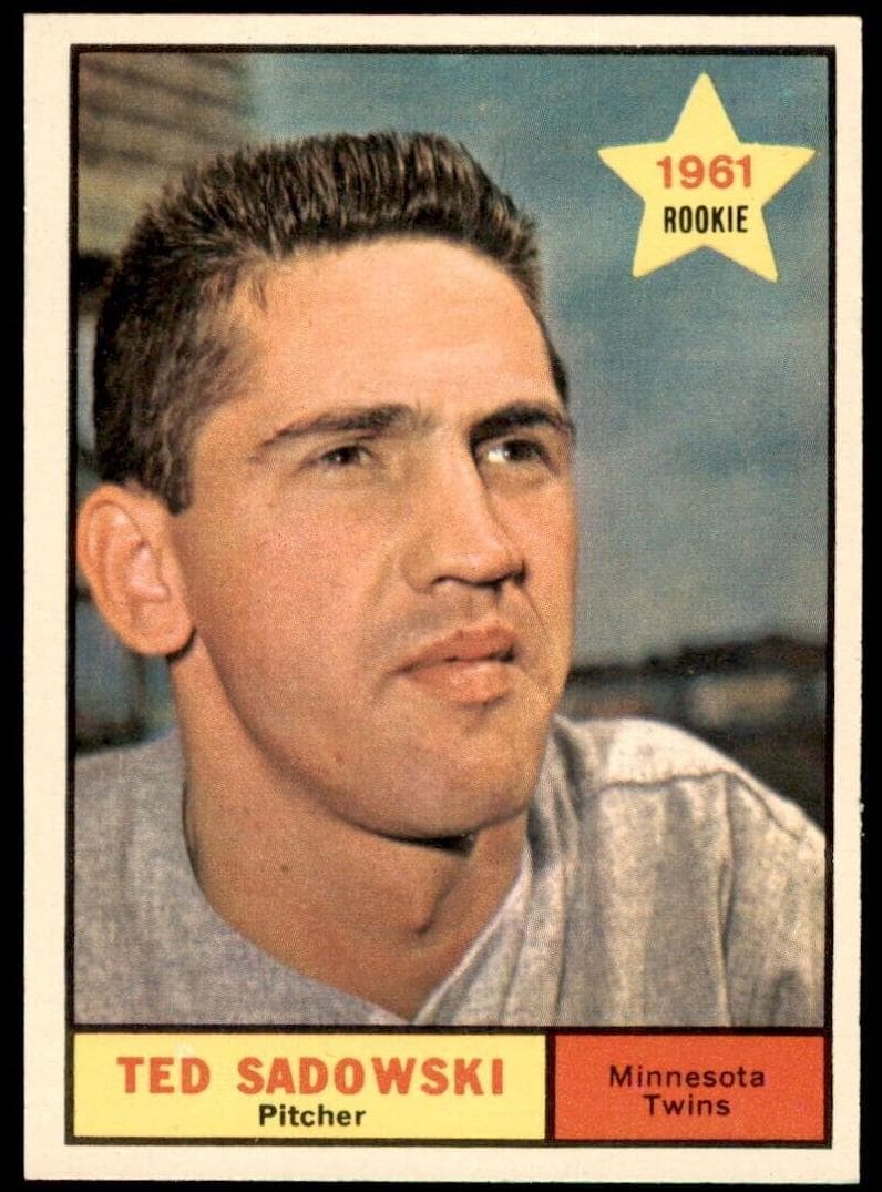 Ted Sadowski 1961 topps Topps