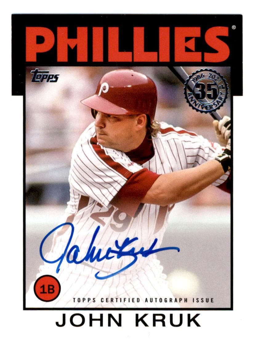 John Kruk #86A-JKR