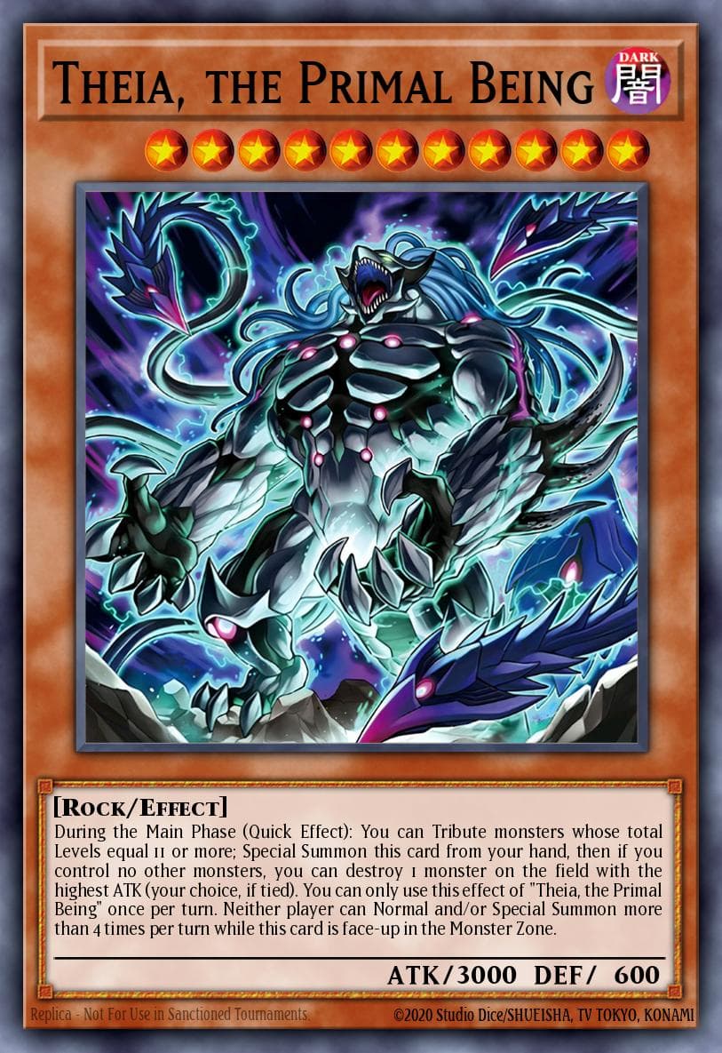 Theia, the Primal Being 2024 Yu-Gi-Oh! 25th Anniversary Tin: Dueling Mirrors
