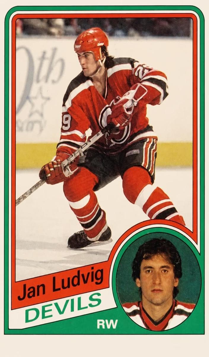 Jan Ludvig trading card